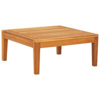 vidaXL Garden Table 64x64x29 cm Solid Acacia Wood