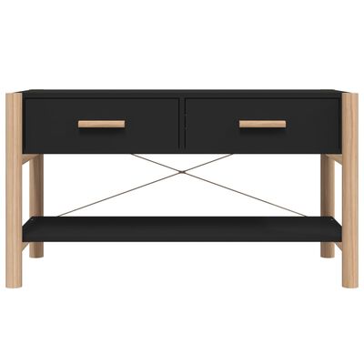 vidaXL TV Cabinet Black 82x38x45 cm Engineered Wood