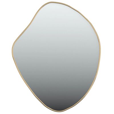 vidaXL Wall Mirror Gold 50x40 cm