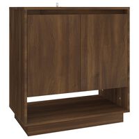 vidaXL Sideboard Brown Oak 70x41x75 cm Engineered Wood