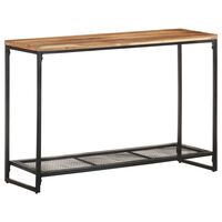 vidaXL Console Table 110x35x75 cm Solid Acacia Wood