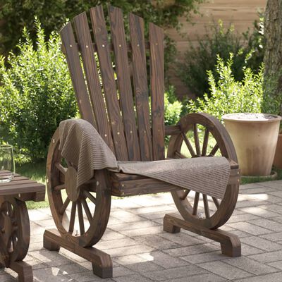 vidaXL Garden Adirondack Chairs 4 pcs Solid Wood Fir