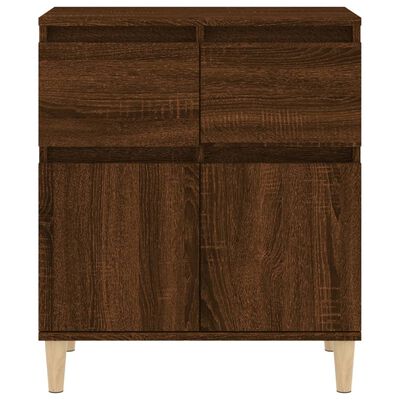 vidaXL Sideboard Brown Oak 60x35x70 cm Engineered Wood