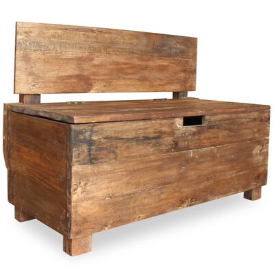 vidaXL Bench Solid Reclaimed Wood 86x40x60 cm