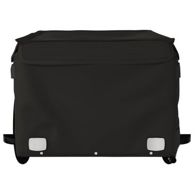 vidaXL Bike Trailer Black 45 kg Iron