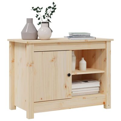 vidaXL TV Cabinet 70x36.5x52 cm Solid Wood Pine