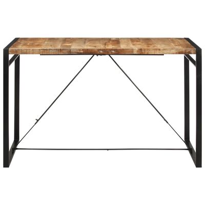 vidaXL Bar Table 175x90x110 cm Solid Rough Wood Mango