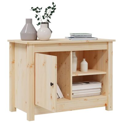 vidaXL TV Cabinet 70x36.5x52 cm Solid Wood Pine