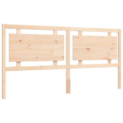 vidaXL Bed Frame without Mattress Super King Size Solid Wood