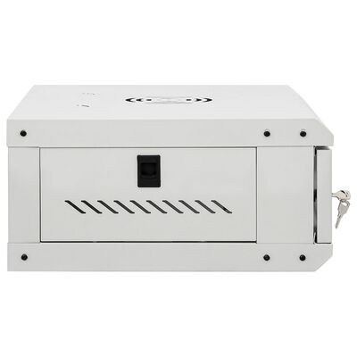 vidaXL 4U Wall Mounted Network Cabinet 19" IP20 53x40x21 cm