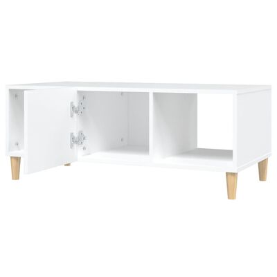 vidaXL Coffee Table White 102x50x40 cm Engineered Wood