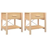 vidaXL Bedside Tables 2pcs 42x38x45 cm Engineered Wood