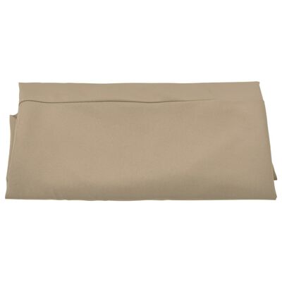 vidaXL Replacement Fabric for Outdoor Parasol Taupe 300 cm