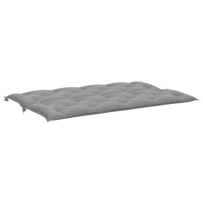 vidaXL Garden Bench Cushion Grey 150x(50+50)x7cm Oxford Fabric