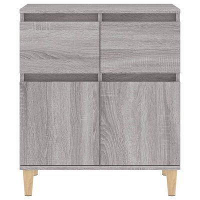 vidaXL Sideboard Grey Sonoma 60x35x70 cm Engineered Wood