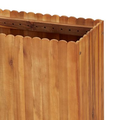 vidaXL Garden Raised Bed 150x30x50 cm Solid Acacia Wood