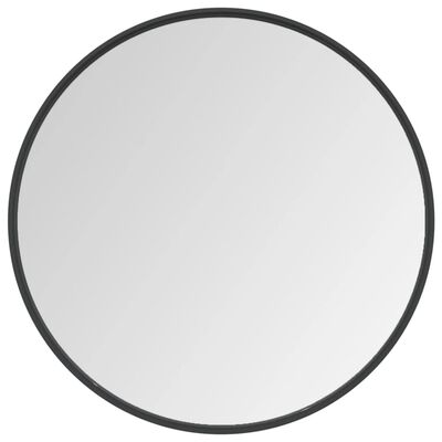 vidaXL Wall Mirror Black 60 cm