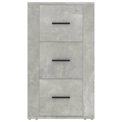 vidaXL Sideboard Concrete Grey 40x33x70 cm Engineered Wood