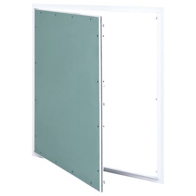 vidaXL Access Panel with Aluminium Frame and Plasterboard 600x600 mm