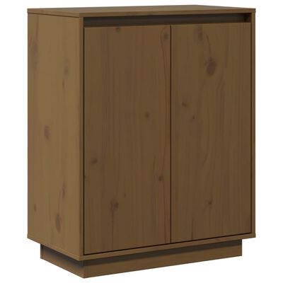 vidaXL Sideboard Honey Brown 60x34x75 cm Solid Wood Pine