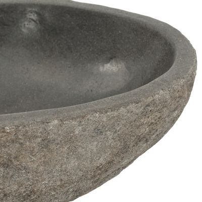 vidaXL Basin River Stone Oval (29-38)x(24-31) cm