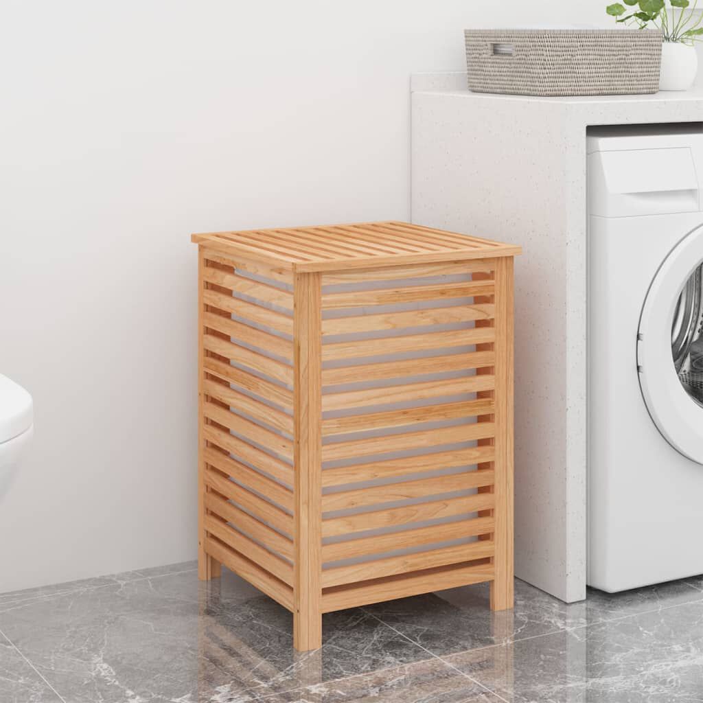 Wooden washing deals basket