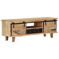 vidaXL TV Cabinet 120x30x40 cm Solid Mango Wood