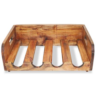 vidaXL Wine Racks 4 pcs for 16 Bottles Solid Reclaimed Wood