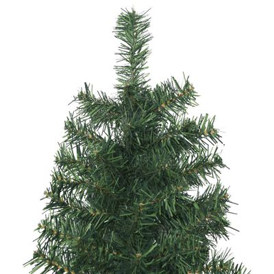 vidaXL Slim Christmas Tree with Stand 270 cm PVC