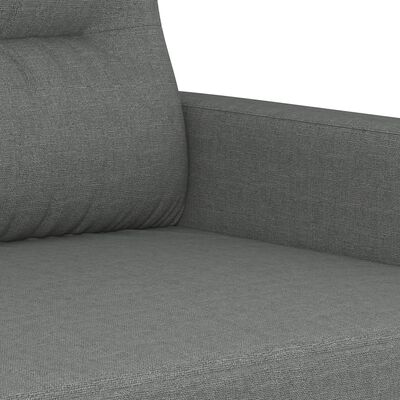 vidaXL Sofa Chair Dark Grey 60 cm Fabric