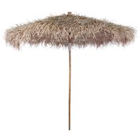 vidaXL Bamboo Garden Parasol 270 cm with Banana Leaf Roof