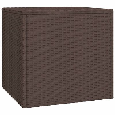 vidaXL Side Tables 3 pcs Brown Poly Rattan