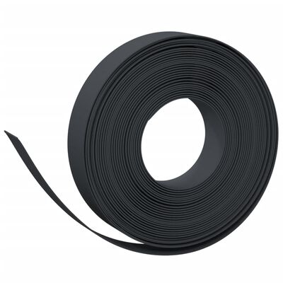 vidaXL Garden Edging Black 10 m 10 cm Polyethylene