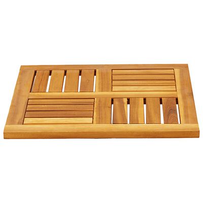 vidaXL Table Top 50x50x2 cm Square Solid Wood Acacia