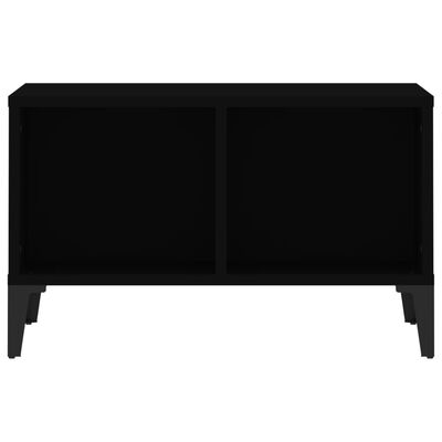 vidaXL Coffee Table Black 60x50x36.5 cm Engineered Wood