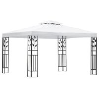 vidaXL Gazebo White 3x4 m