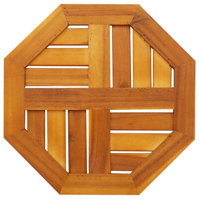 vidaXL Table Top 40x40x2 cm Octagonal Solid Wood Acacia