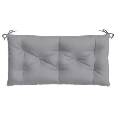 vidaXL Garden Bench Cushion Grey 110x50x7 cm Oxford Fabric