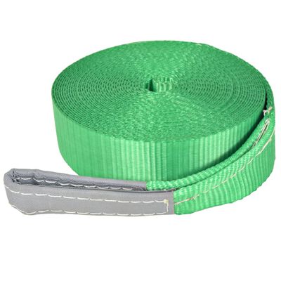 vidaXL Slackline 15 m x 50 mm 150 kg Green