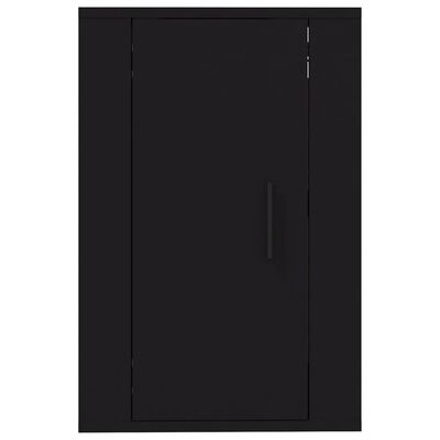 vidaXL Wall Mounted TV Cabinets 2 pcs Black 40x34.5x60 cm