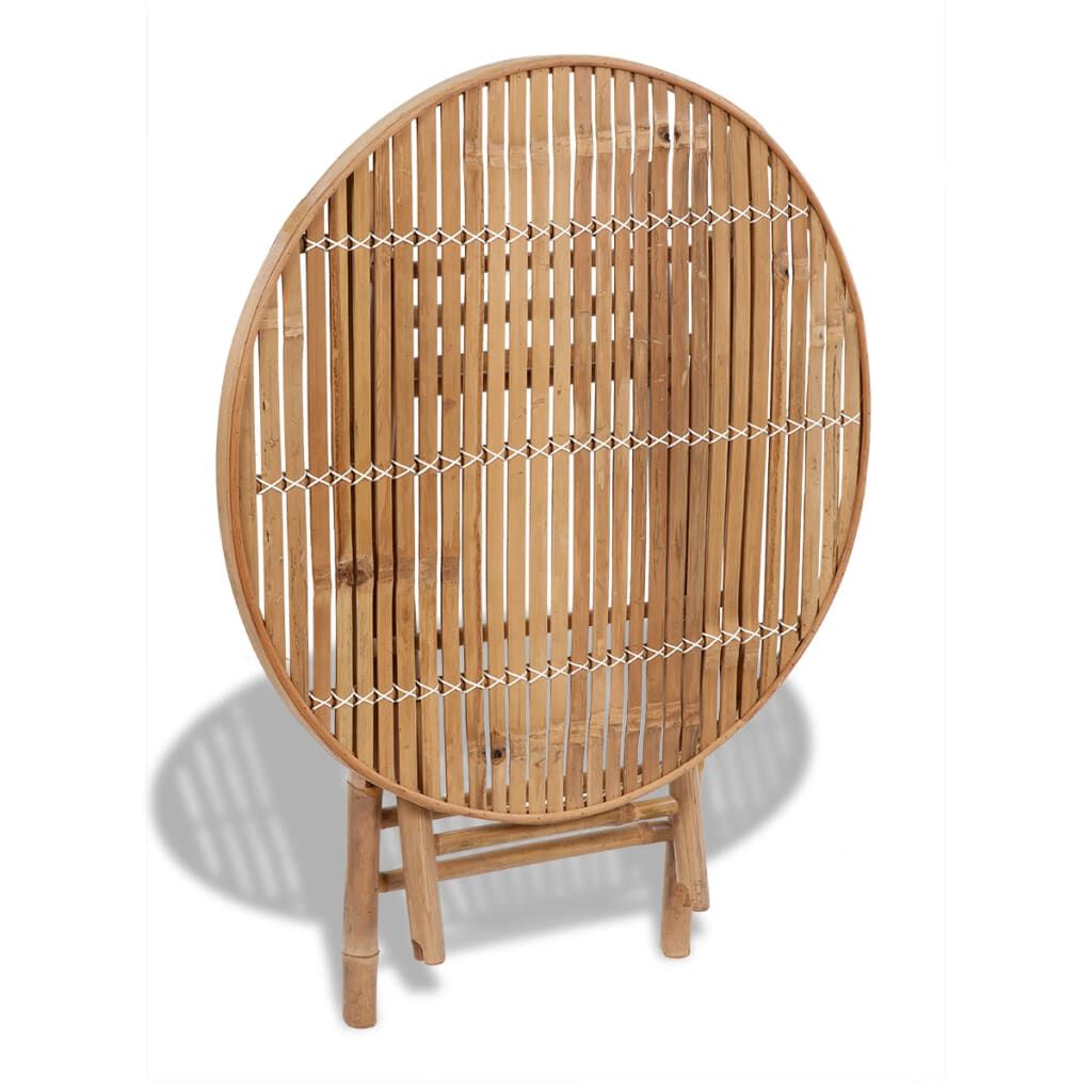 5 piece bamboo dining set