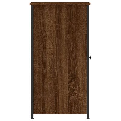 vidaXL Bedside Cabinets 2 pcs Brown Oak 32x42x80 cm Engineered Wood