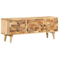 vidaXL TV Cabinet 120x30x45 cm Solid Mango Wood