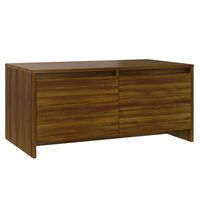 vidaXL Coffee Table Brown Oak 90x50x41.5 cm Engineered Wood