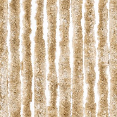 vidaXL Insect Curtain Beige 90x220 cm Chenille