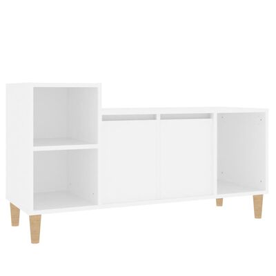 vidaXL TV Cabinet White 100x35x55 cm Engineered Wood