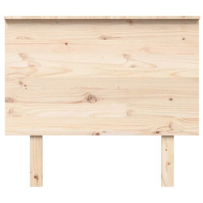 vidaXL Bed Headboard 94x6x82.5 cm Solid Wood Pine