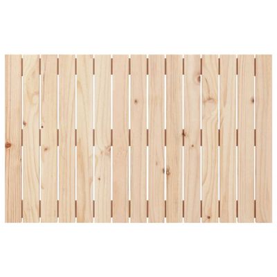 vidaXL Wall Headboard 95.5x3x60 cm Solid Wood Pine