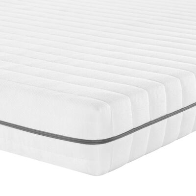 vidaXL Foam Mattress Medium Soft 183x203 cm King Size