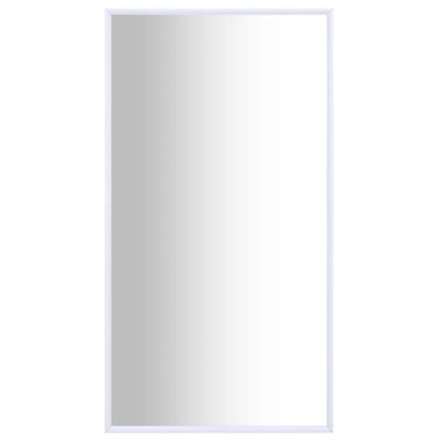 vidaXL Mirror White 100x60 cm